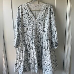 Beautiful Marea Solana Dress in Block Print